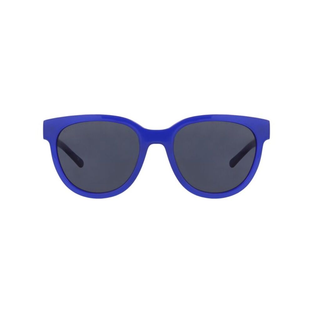 Balenciaga Round-Frame Acetate Sunglasses Blue Womens